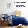 Nestl 3 Piece Tufted Boho Duvet Cover, Textured Duvet Cover Set with Zipper Closure - 3 of 4