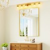 Wall-Mounted Mirror Rectangle Bathroom Vanity Mirrors Framed Mirrors Aluminum Framed Bathroom Mirror - 3 of 4