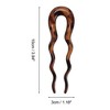 Unique Bargains U-shaped Hair Pin 3.94"x1.18" 1 Pc - 4 of 4