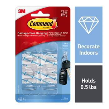 Command Small Sized Wire Hooks White : Target