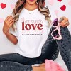 Simply Sage Market Women's Love All Day Everyday Short Sleeve Garment Dyed Tee - 2 of 3