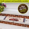 Briarwood Lane Summer Stars and Stripes Truck Mini Mat 22x10 Indoor Outdoor For Summer Doormat - 2 of 3