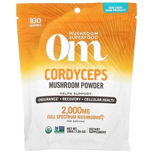 Om Mushrooms Mushroom Powder, Cordyceps, 7.05 oz (200 g) - 1 of 3