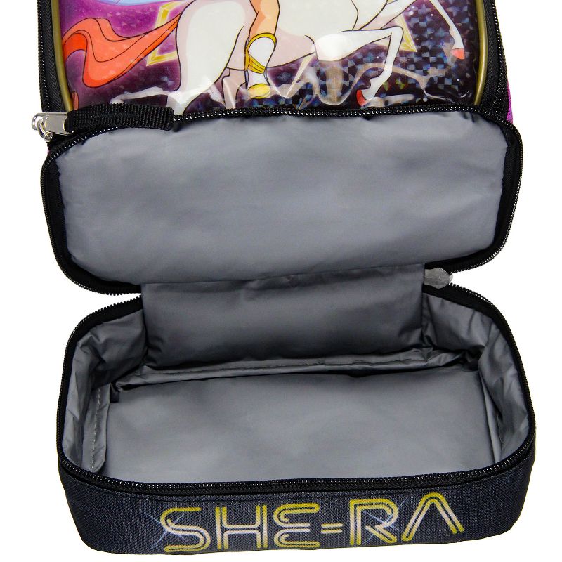 She-Ra And The Princess Of Power Dual Compartment Insulated Lunch Box Purple, 6 of 8