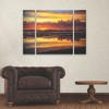 Trademark Fine Art -Beata Czyzowska Young 'Morning Reflections' Multi Panel Art Set Large 3 Piece - 3 of 3
