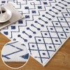 Area Rugs Washable Rugs Bedroom Decor Moroccan Throw Rugs Geometric Carpet Living Room Rug Modern Area Rug for Bedroom Boho Rug - 4 of 4