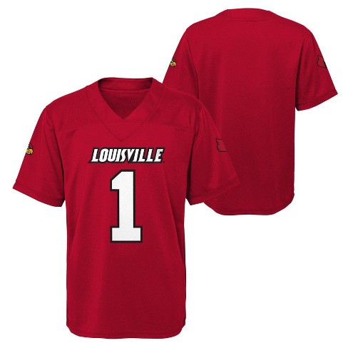 20) Louisville Cardinals ncaa Football Jersey Shirt YOUTH KIDS BOYS  (m-medium)