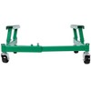 NAYSAYE Hand Truck Dolly Heavy Duty Motorcycle Cradle Dolly with Steel Frame for Garage and Shop, Green, 20"*12"*28" - 3 of 4