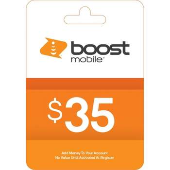 Boost Mobile Prepaid Card (Email Delivery)