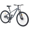 KWPZQEB 29 Inch Wheels Single Speed Mountain Bike, Outdoor Cycling Bike with Steel Frame & Suspension Fork, Outdoor Bicycles with Dual Disc Brakes - 2 of 4