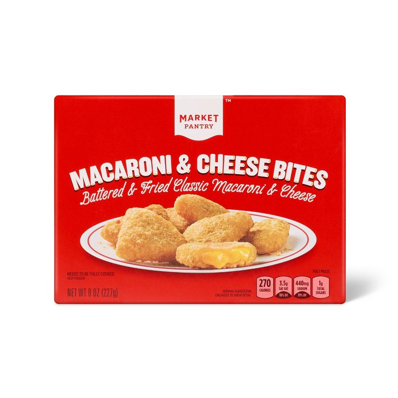 Frozen Macaroni &#38; Cheese Bites - 8oz - Market Pantry&#8482;, 1 of 6