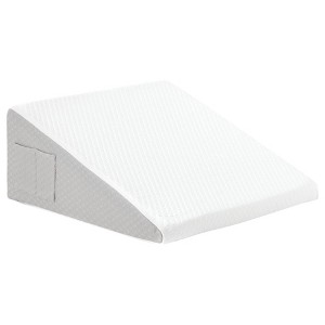 Itopfox Wedge Pillow for Acid Reflux, Back Pain Relief, Post Surgery, Elevated Sleeping, Snoring, Triangle Pillow with Removable Cover - 1 of 4