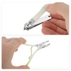 Unique Bargains Gradual Slanted Nail Clippers Set Toenail Clippers 1 Set - 2 of 4