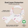 8pk Organic Baby Bandana Bibs, Baby Drool Bibs for Baby Boy, Girl, Baby Bibs for Infant, Newborn - 2 of 4