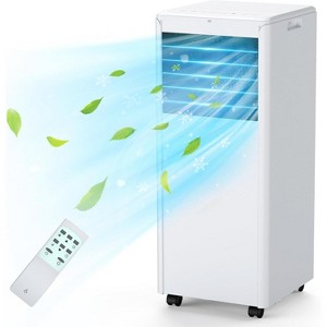 8000 BTU Portable Air Conditioner, 3-in-1 AC Unit with Cooling, Fan & Dehumidifier, LED Display, Sleep Mode, 2 Speeds, Up to 250 Sq. Ft - 1 of 4