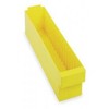 Quantum Storage Systems Super Tuff Euro Drawer, 17-5/8"L X 3-3/4"W X 4-5/8"H, High Impact Polysteryne, Yellow, Made In USA - 2 of 2