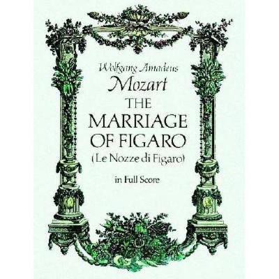 The Marriage of Figaro - (Dover Music Scores) by  Wolfgang Amadeus Mozart (Paperback)