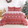 3 Piece Christmas Bedding Duvet Cover Set - 3 of 4