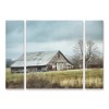 Jai Johnson 'An Old Gray Barn' Multi Panel Art Set Large 3 Piece - 2 of 3
