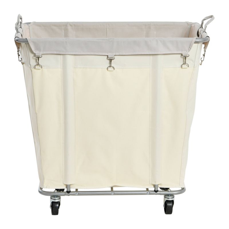 Household Essentials Commercial Laundry Cart Silver, 5 of 10