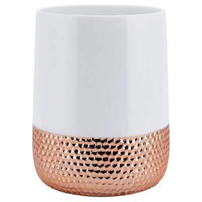 Resin Titus Wastebasket Rose Gold - Allure