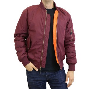 Spire By Galaxy Men's Heavyweight MA-1 Bomber Flight Jacket - 1 of 4