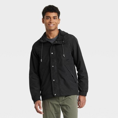 Men's Big & Tall Ripstop Rain Jacket - Goodfellow & Co™ Blue 2xlt : Target