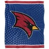 Saginaw Valley State University Logo Dots Silky 50x60 Blanket, 1 Sided - 2 of 4
