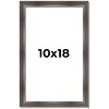 PosterPalooza | Shadow Box 1.75" Deep Brown Picture Frame - UV Acrylic, Foam Board Backing, Hanging Hardware - 2 of 4