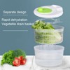 Fortune Candy 3L Multifunctional Vegetable Spinner and Grater, Compact Salad Strainer Bowl for Quick Prep, Easy to Clean, Lightweight Kitchen Gadget - 3 of 4
