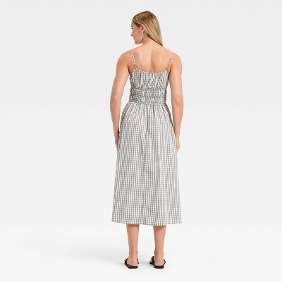 Women's Smocked Midi Dress - Universal Thread