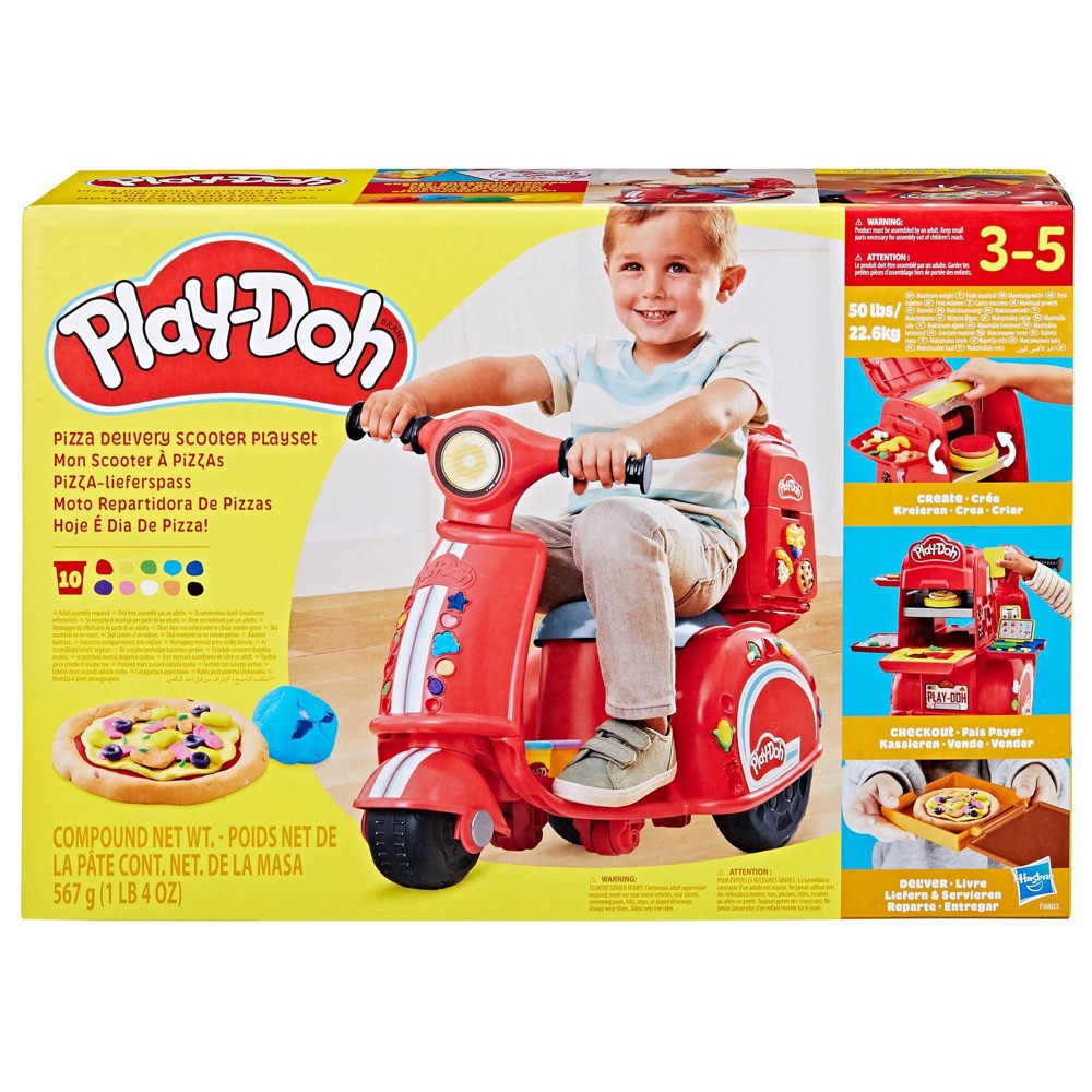 Play-Doh Pizza Delivery Scooter Playset