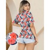 HAPPY BAY Button Down Shirt Casual Summer Beach Party Short Sleeve Vacation Tops Button Up Blouse Shirt Colorful Dress Hawaiian Shirts - 2 of 4