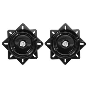 Unique Bargains 360 Degree Rotation Bar Stool Seat Replacement Swivel Plate - 1 of 3