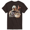 Men's - Star Wars - The Mandalorian Mando Portrait Short Sleeve Graphic T-Shirt - 2 of 4