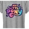 Women's - My Little Pony - Gradient Logo- Women's Short Sleeve Graphic T-Shirt Short Sleeve Graphic T-Shirt - 2 of 4