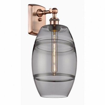 Vaz - 1 Light Wall Sconce In Industrial Style-10.88 Inches Tall and 8 Inches Wide