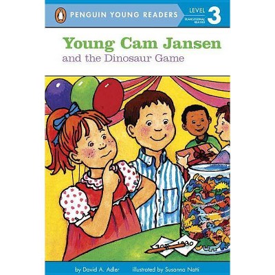 Young CAM Jansen and the Dinosaur Game - by  David A Adler (Paperback)