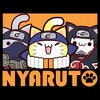 Men's Naruto Nyaruto Trio Logo T-Shirt - 2 of 4