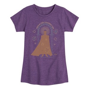 Girls' - Disney - Thanks I Get King Magnifico Fitted Short Sleeve Graphic T-Shirt - 1 of 4