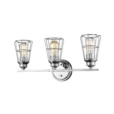 Millennium Lighting 3 - Light Vanity in  Chrome