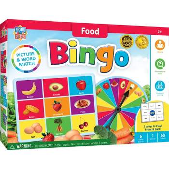 MasterPieces Kids Games - Food Bingo Game