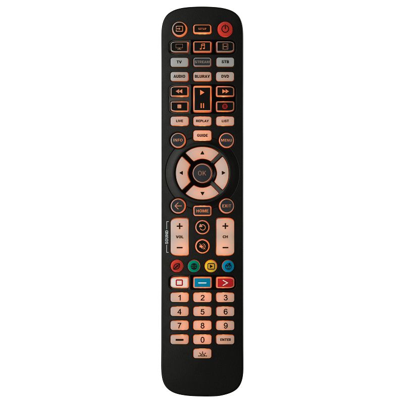 onn® 6-Device Universal Remote, 3 of 9