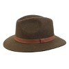 Wigens Men's Formal Wool Bosco Fedora Hat - 3 of 3