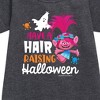 Girls' - Trolls - Have A Hair Raising Halloween Poppy Graphic Short Sleeve Fleece Dress - 2 of 3