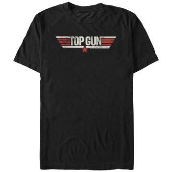 : Gun Logo - Target Top Navy Blue Men\'s - T-shirt Large 2x