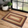Indoor Modern Imitation Weaving Textured Area Rugs for Bedroom Living Room Abstract Easy Care Washable Soft Low Pile Non Slip Carpet - 4 of 4