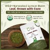 Organic Lemon Balm Leaf Whole 4 Oz - 3 of 4