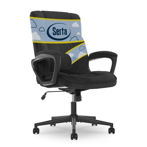 Serta Style Hannah I High Back Office Chair Microfiber Comfort