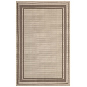 Modway Rim Solid Border 5x8 Indoor and Outdoor Area Rug - 1 of 4